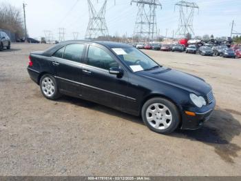  Salvage Mercedes-Benz C-Class