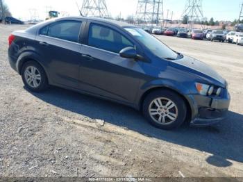  Salvage Chevrolet Sonic