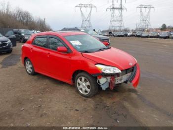  Salvage Toyota Matrix