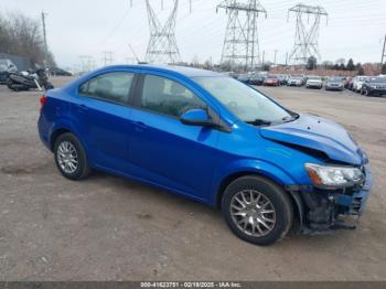  Salvage Chevrolet Sonic