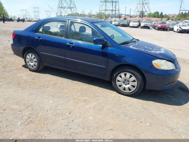  Salvage Toyota Corolla