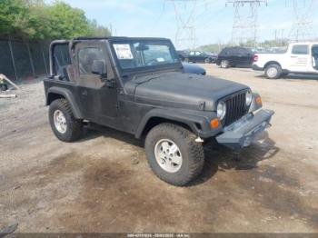  Salvage Jeep Wrangler