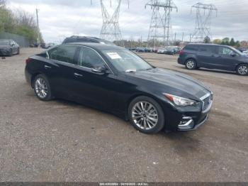  Salvage INFINITI Q50