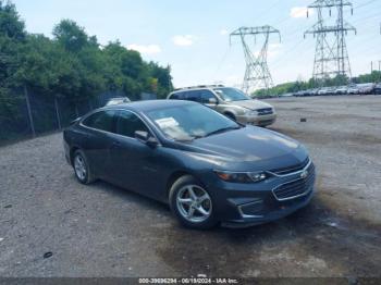  Salvage Chevrolet Malibu