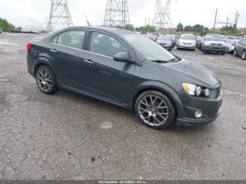  Salvage Chevrolet Sonic