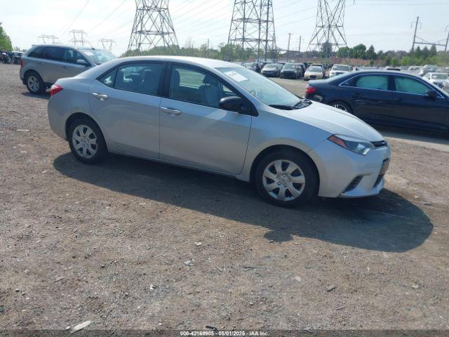  Salvage Toyota Corolla