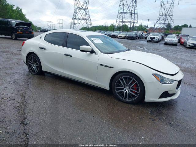  Salvage Maserati Ghibli