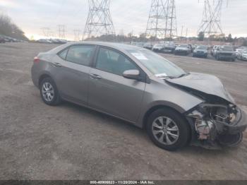  Salvage Toyota Corolla
