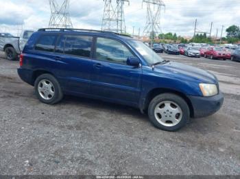  Salvage Toyota Highlander