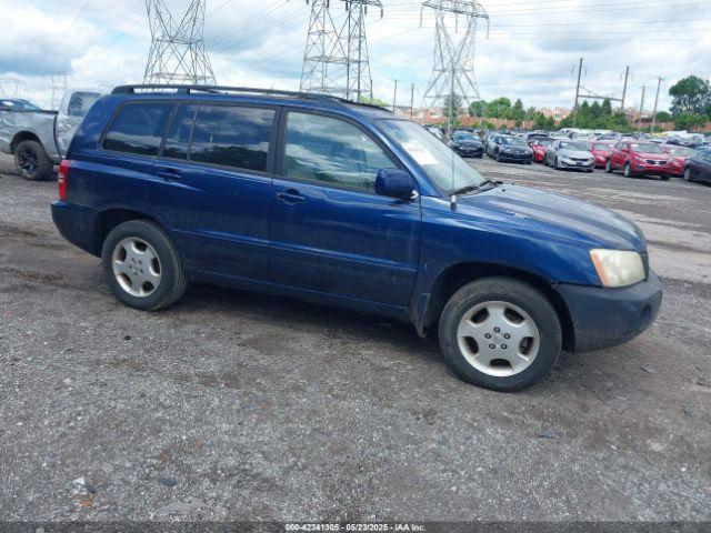  Salvage Toyota Highlander