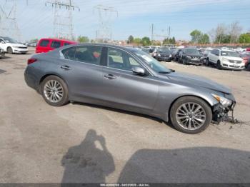  Salvage INFINITI Q50