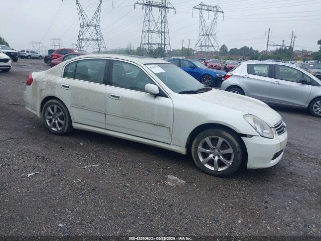  Salvage INFINITI G35x