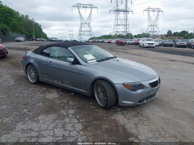  Salvage BMW 6 Series