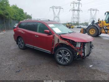  Salvage Nissan Pathfinder