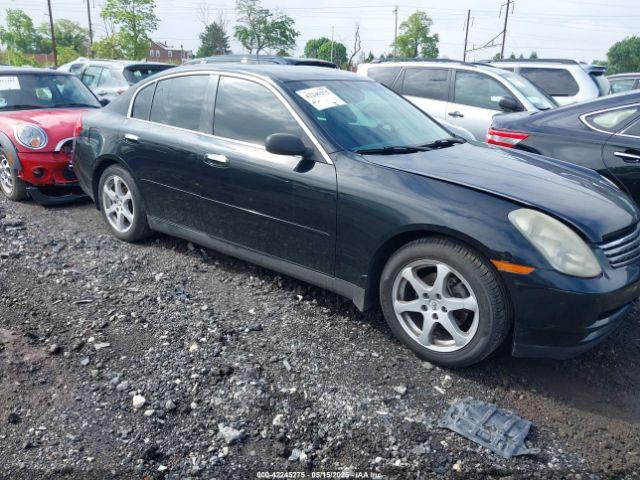  Salvage INFINITI G35x