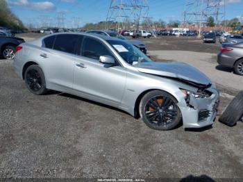  Salvage INFINITI Q50 Hybrid