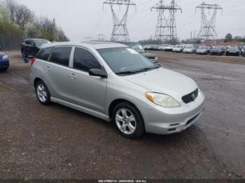  Salvage Toyota Matrix