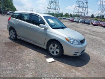  Salvage Toyota Matrix