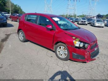  Salvage Chevrolet Sonic