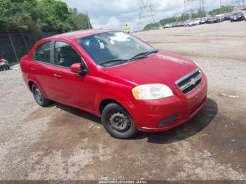  Salvage Chevrolet Aveo