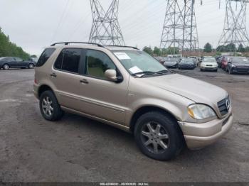  Salvage Mercedes-Benz M-Class