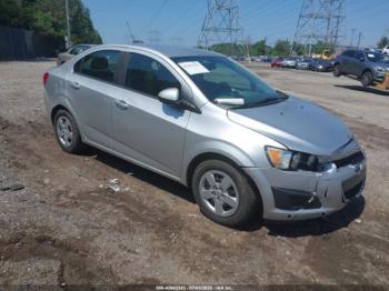  Salvage Chevrolet Sonic