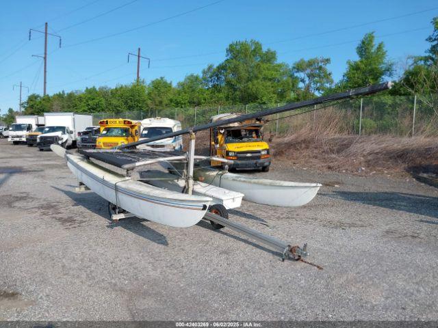  Salvage Trailex Sailing Boat W  Trailer