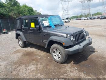  Salvage Jeep Wrangler