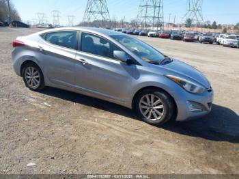  Salvage Hyundai ELANTRA