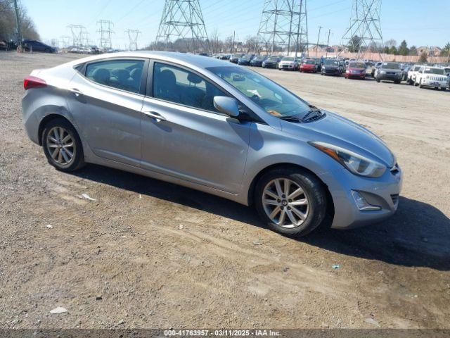  Salvage Hyundai ELANTRA