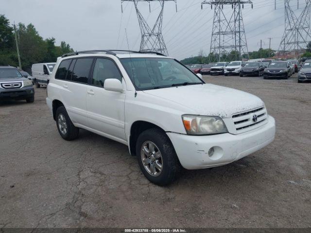  Salvage Toyota Highlander