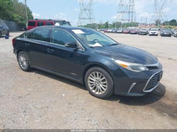  Salvage Toyota Avalon Hybrid