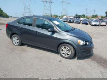  Salvage Chevrolet Sonic