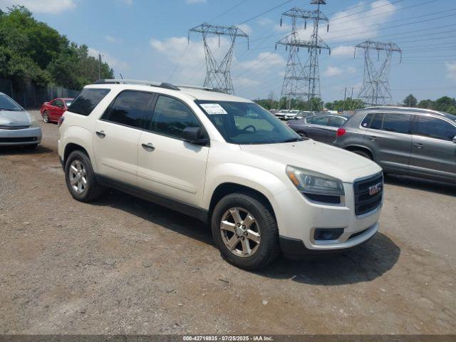  Salvage GMC Acadia
