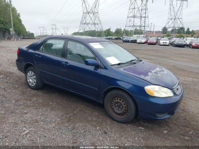  Salvage Toyota Corolla