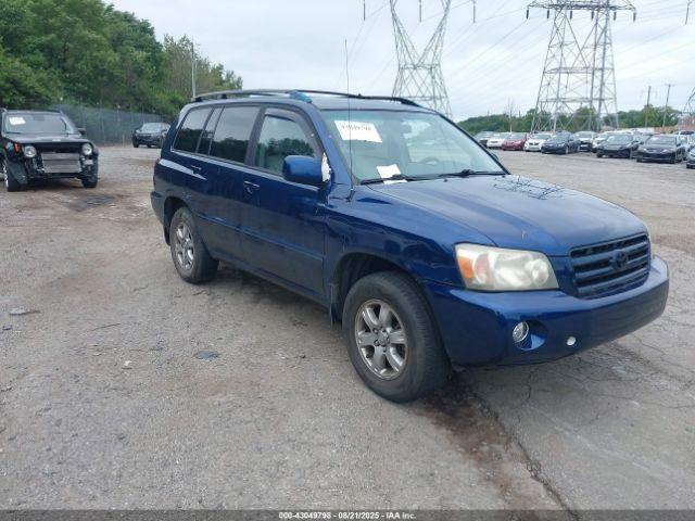  Salvage Toyota Highlander