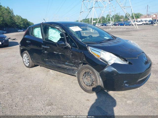  Salvage Nissan LEAF