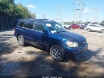  Salvage Toyota Highlander
