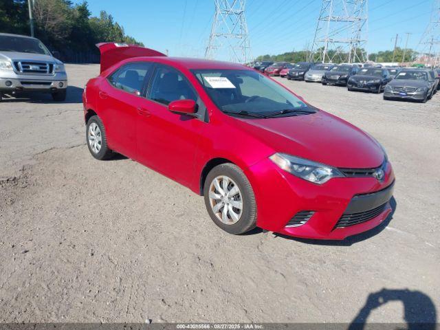  Salvage Toyota Corolla