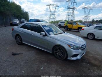  Salvage Mercedes-Benz E-Class