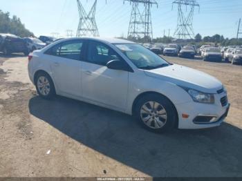  Salvage Chevrolet Cruze