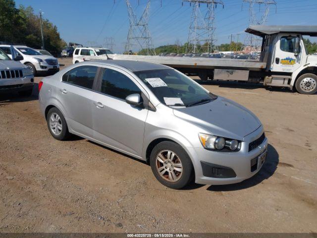  Salvage Chevrolet Sonic