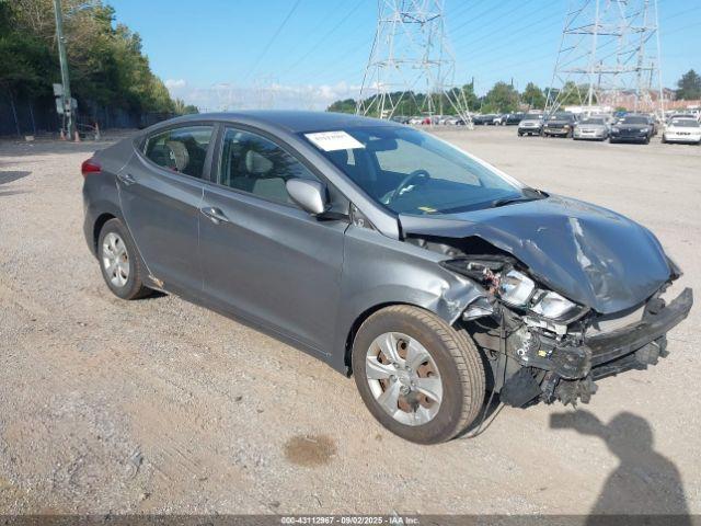  Salvage Hyundai ELANTRA
