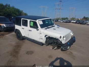  Salvage Jeep Wrangler