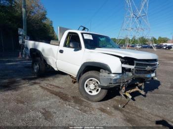  Salvage Chevrolet Silverado 2500