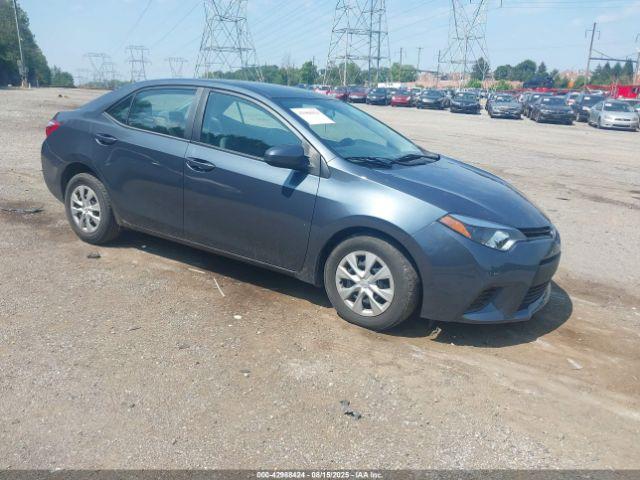  Salvage Toyota Corolla