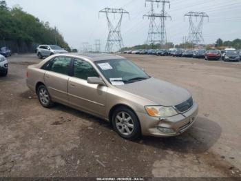  Salvage Toyota Avalon