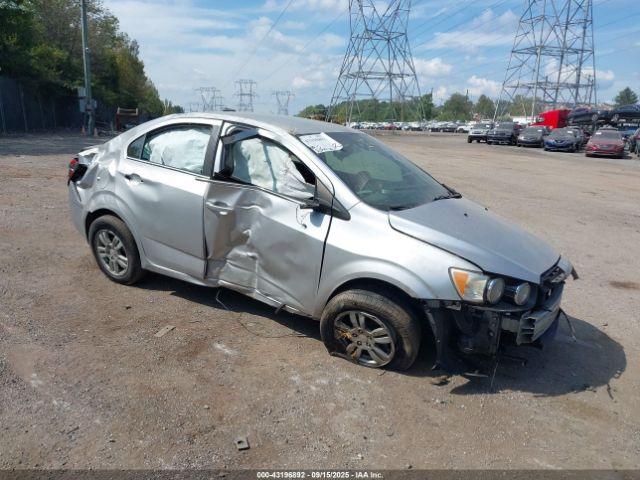  Salvage Chevrolet Sonic