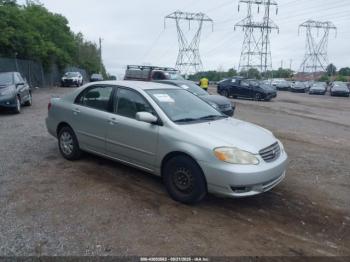  Salvage Toyota Corolla