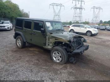  Salvage Jeep Wrangler